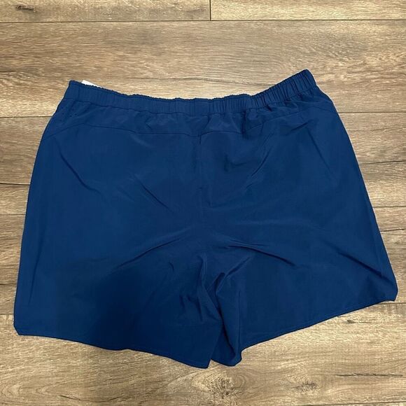 REI Men’s Size XL Athletic Shorts Blue Performance Stretch Activewear Lined - Picture 5 of 8